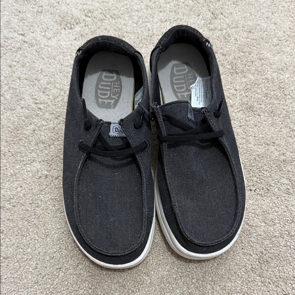 Grey/Black Hey Dude